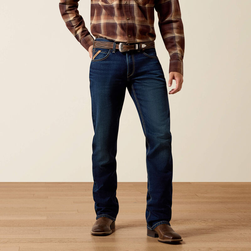 Ariat Men's M5 Straight Acclimatize Gideon Straight Leg Jean - Thatcher - 34Leg