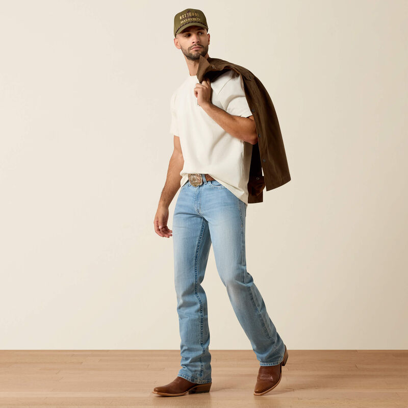 Ariat Men's M5 Straight Norman Straight Leg Jeans - Roy - 34" Leg