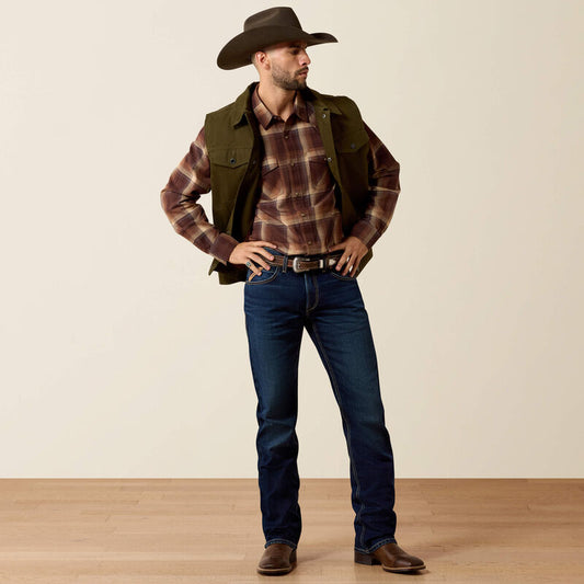 Ariat Men's M5 Straight Acclimatize Gideon Straight Leg Jean - Thatcher - 34Leg