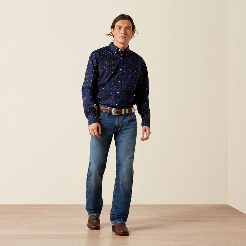 Ariat Men's M5 Straight Calico Straight Leg Jean - Carlos