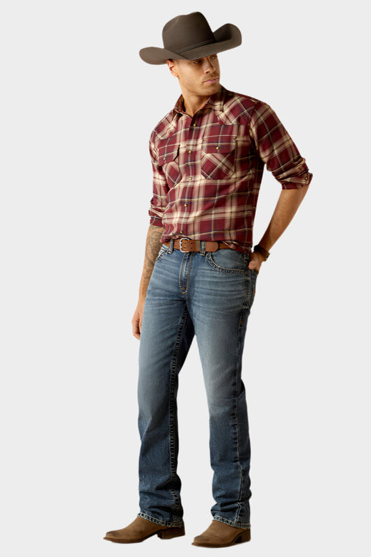 Ariat Mens M5 Straight Smokey Straight Leg Jeans - WEATHERFORD