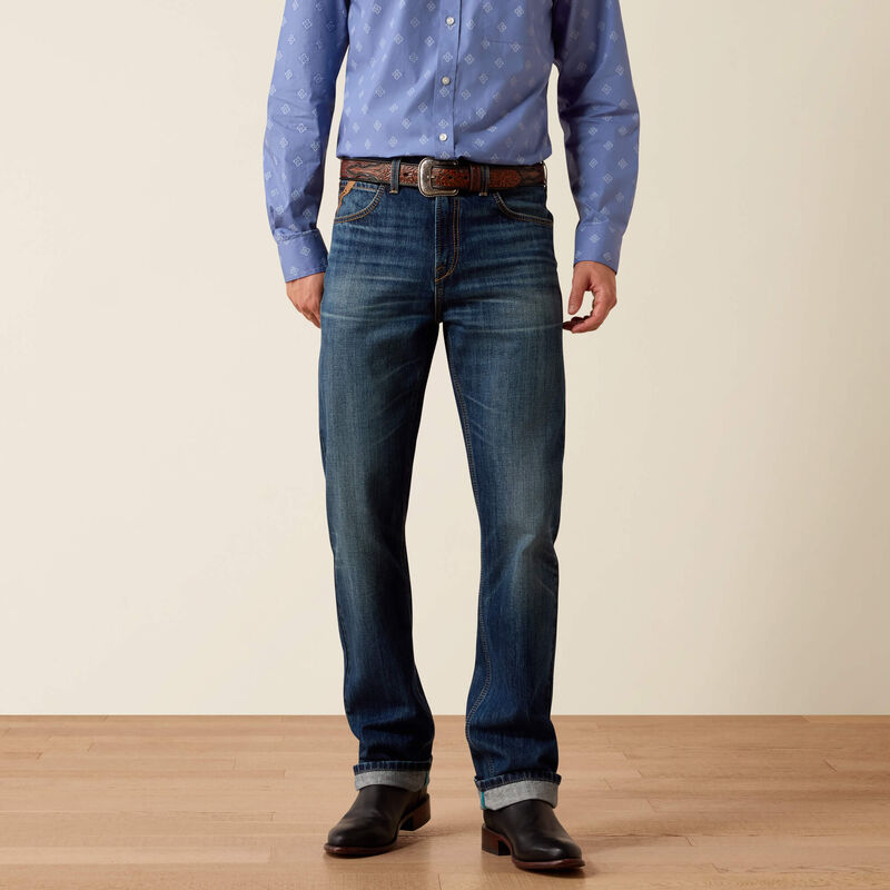 Ariat Men's M7 Slim Adam Classic Rise Straight Leg Jeans - Istanbul - 34'Leg