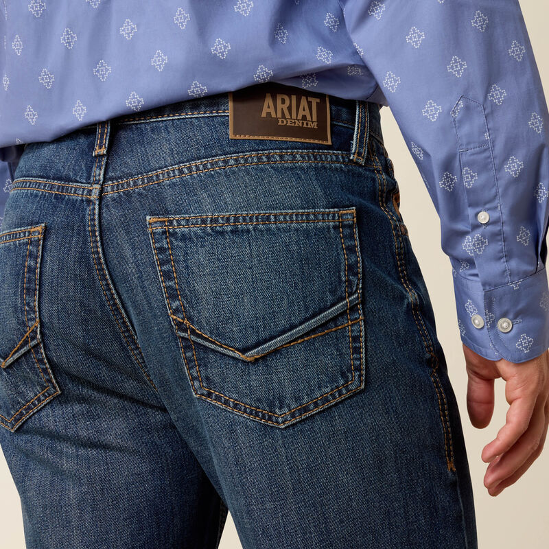 Ariat Men's M7 Slim Adam Classic Rise Straight Leg Jeans - Istanbul - 34'Leg