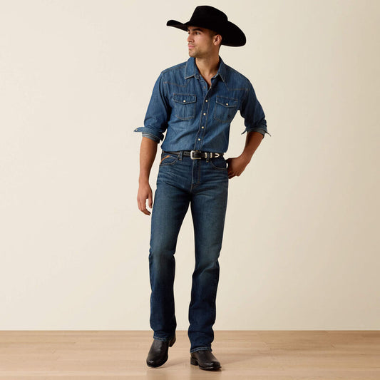 Ariat Mens M7 Slim Ray Classic Rise Pro Series Straight Leg Jeans Encinitas