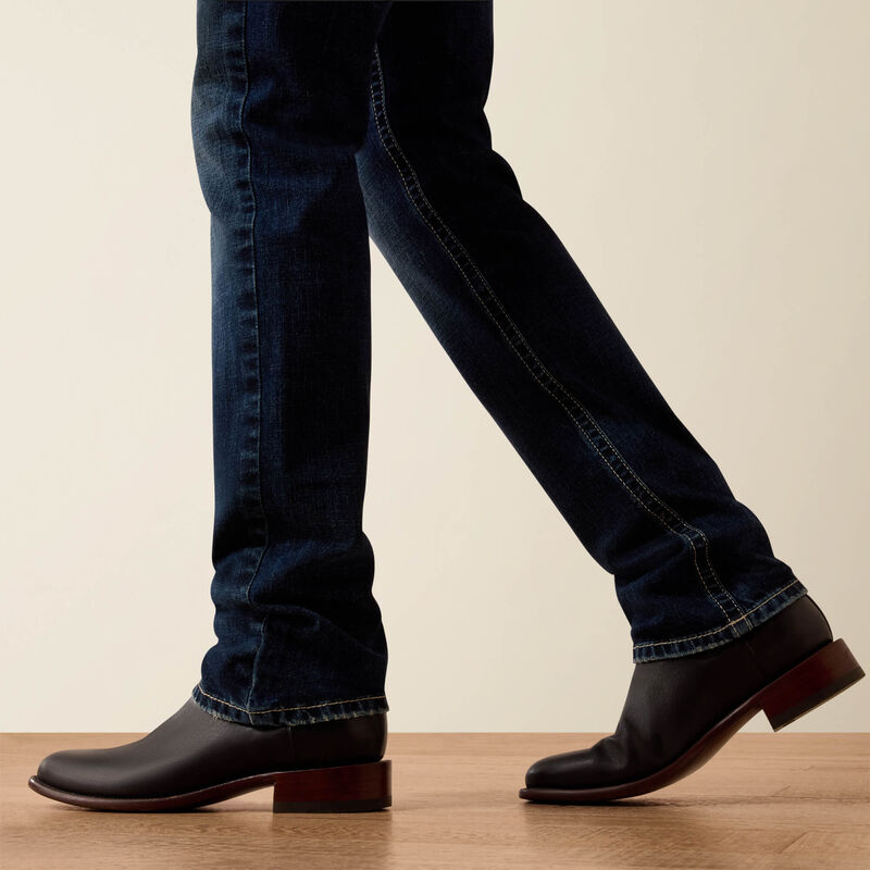 Ariat Men's M8 Modern Carlington Slim Straight Leg Jeans - Hillcrest - 34'Leg