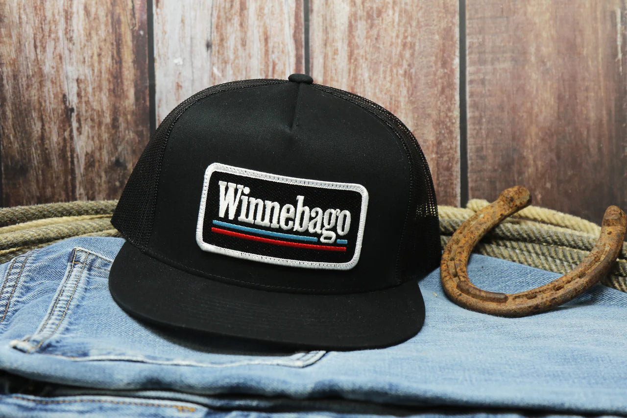 Black Winnebago Hammer Down Cap