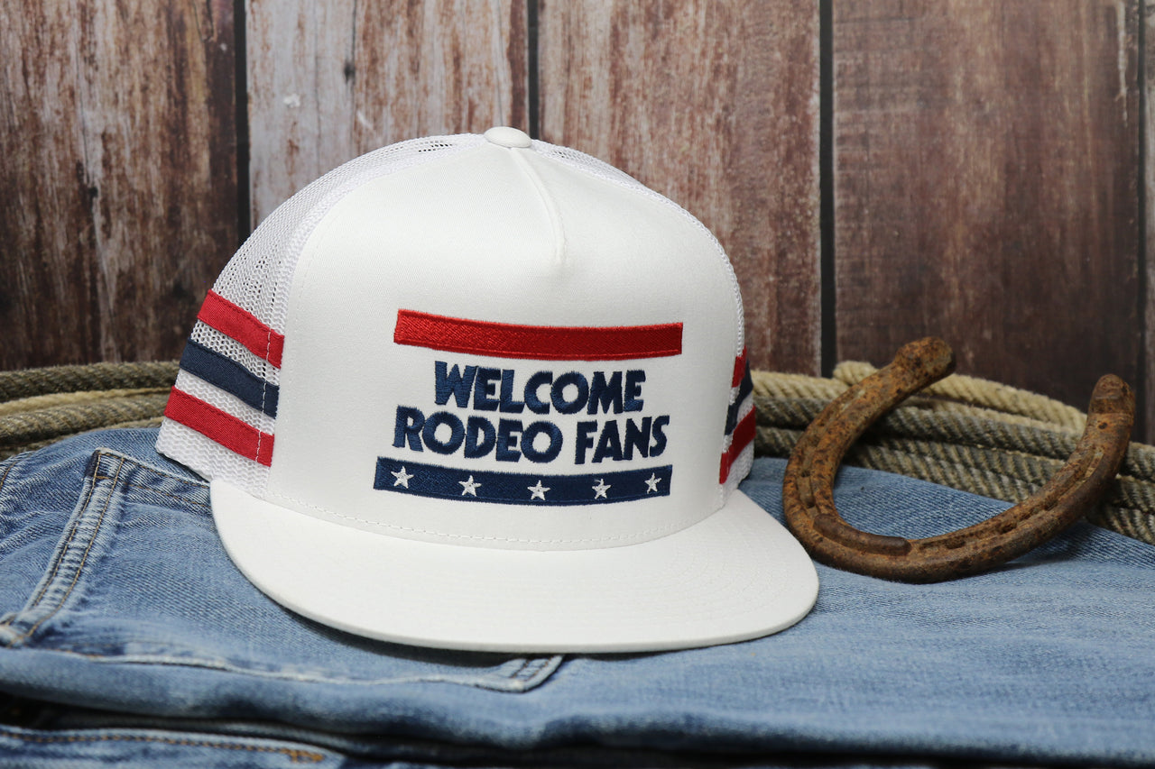 Welcome Rodeo Fans Stripe Cap – Lucknow Skin Shop and Boot Barn
