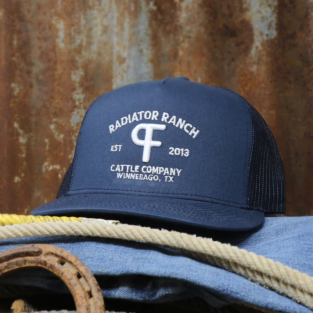 Pf Radiator Ranch Hat Radiator Ranch PF Brand Navy – Lucknow Skin Shop and Boot Barn