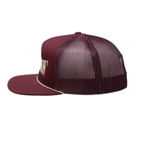 Maroon/Gold Just Ranchin Rope Cap
