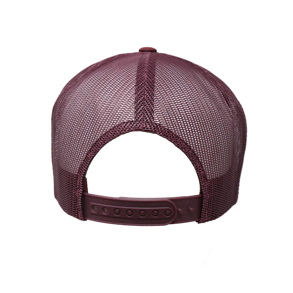 Maroon/Gold Just Ranchin Rope Cap