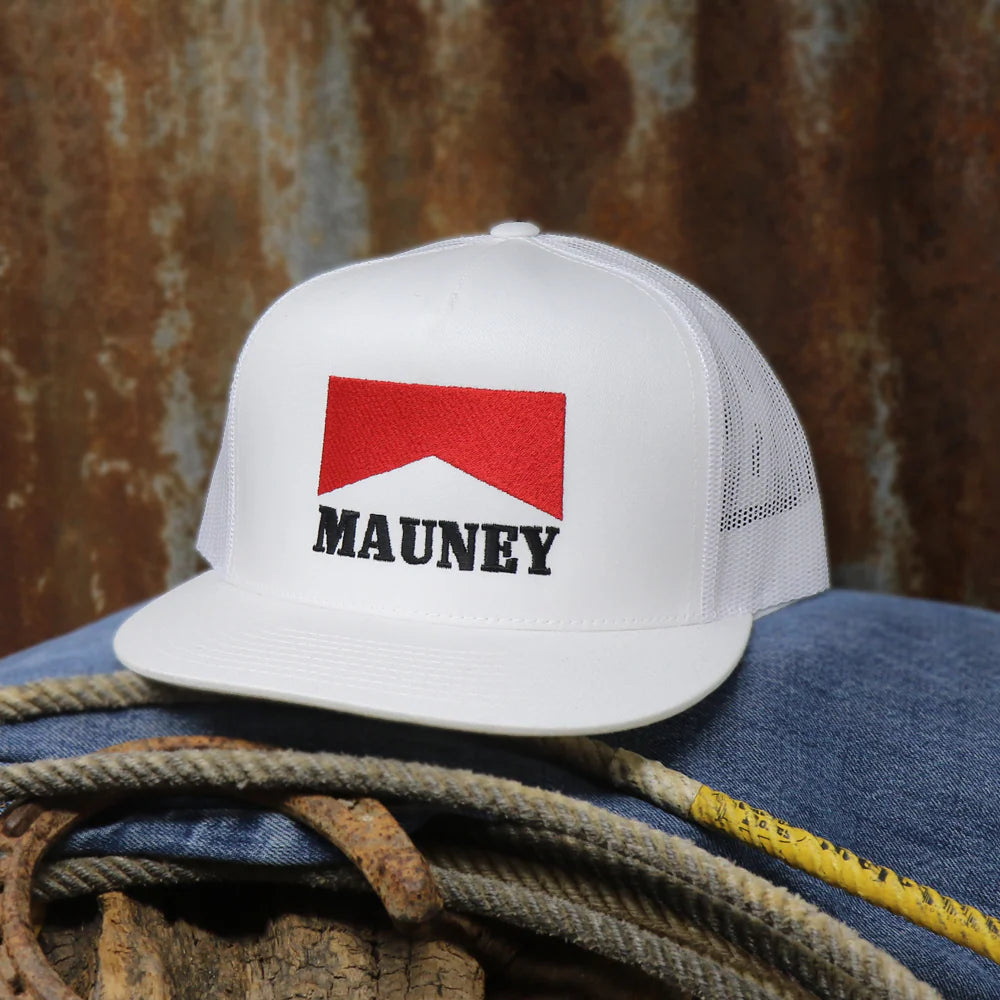 Mauney Logos Mauney Classic White Cap – Lucknow Skin Shop and Boot Barn
