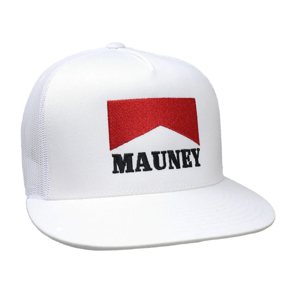 Mauney Logos Mauney Classic White Cap – Lucknow Skin Shop and Boot Barn