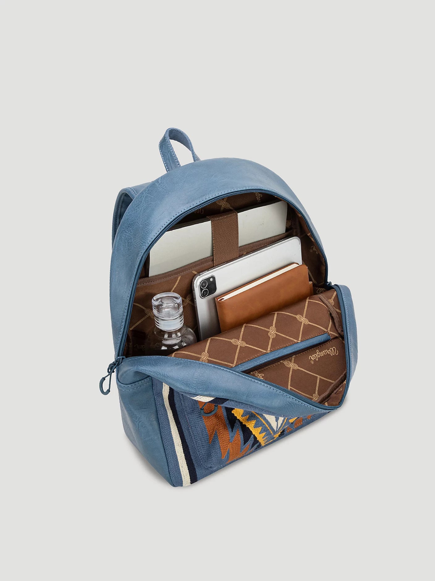Wrangler Maya Aztec Backpack - Blue