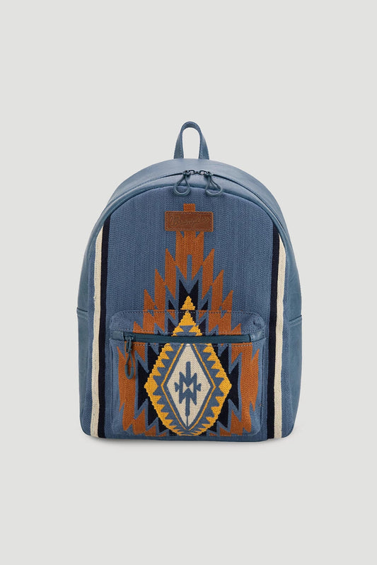 Wrangler Maya Aztec Backpack - Blue