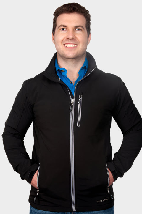 Just Country Men's Geoffrey Softshell Jacket - Black