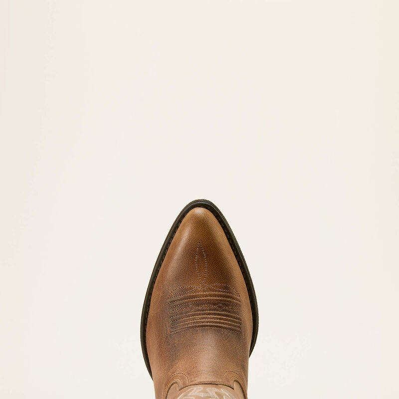 Ariat Ladies Heritage J Toe Western Boot - MESA TAN