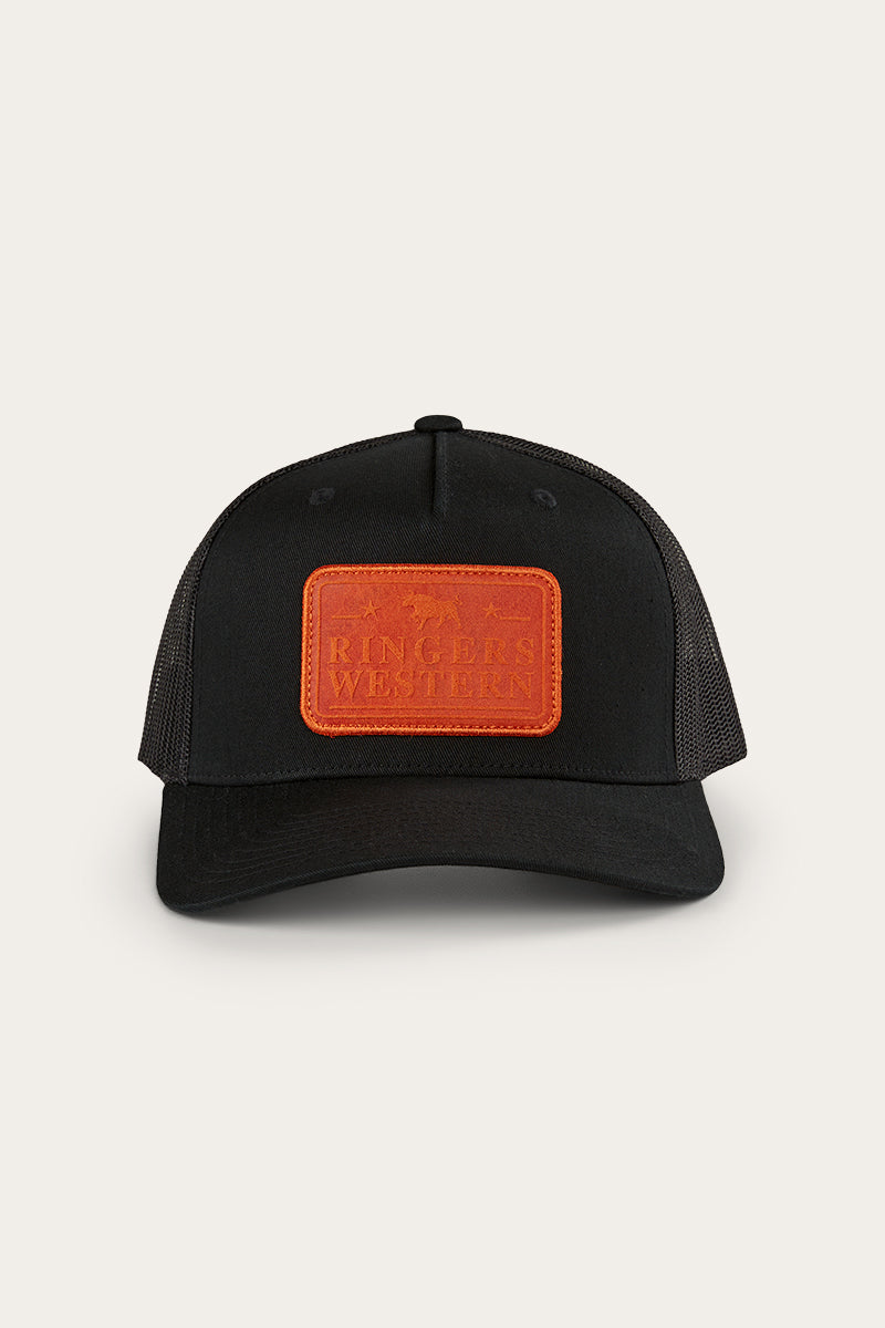 RINGERS WESTERN AWOL TRUCKER CAP - BLACK