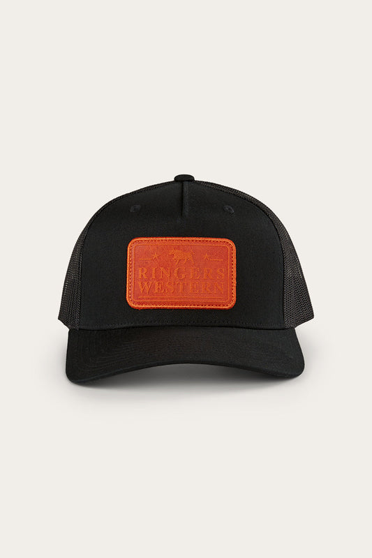 RINGERS WESTERN AWOL TRUCKER CAP - BLACK
