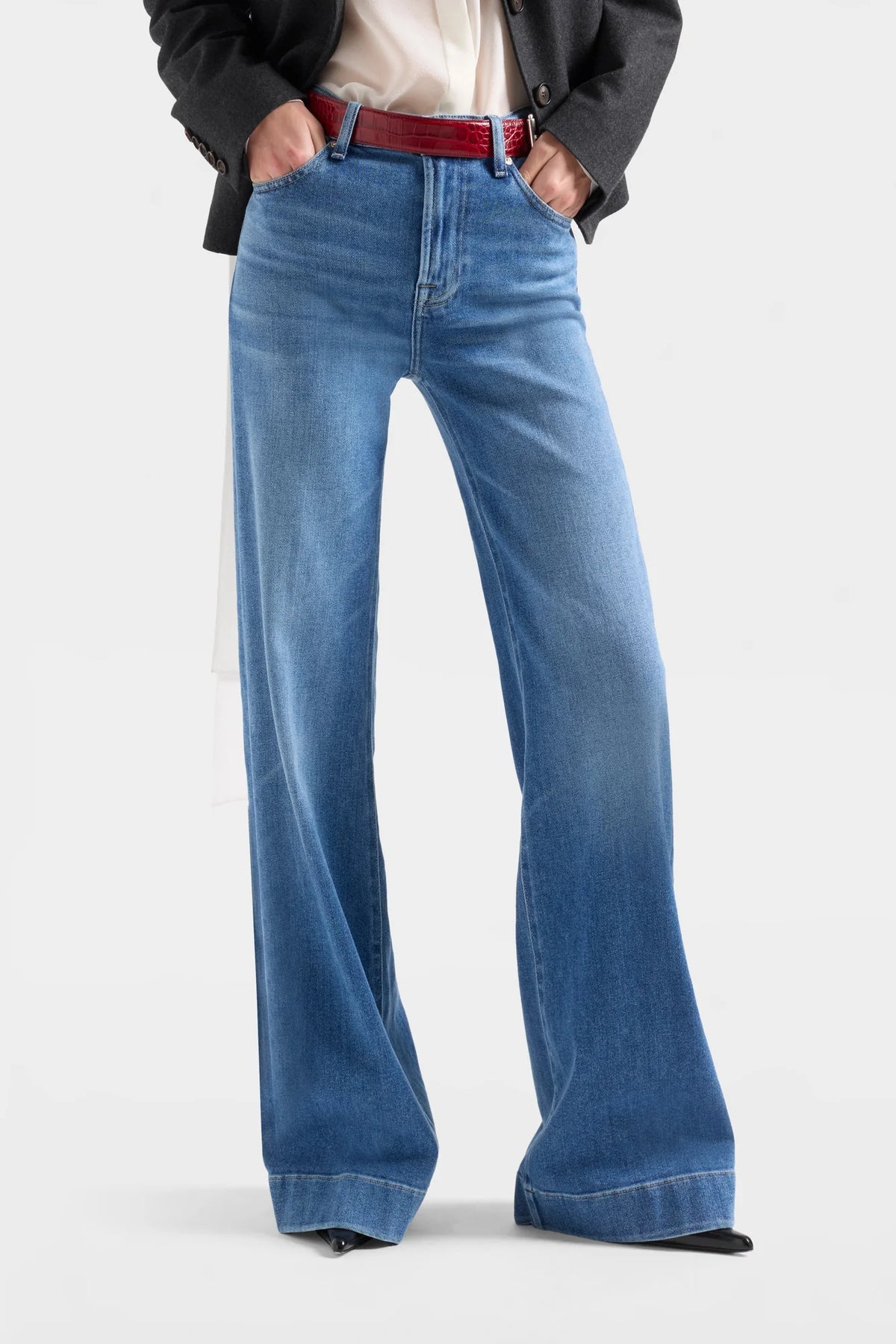 7 For All Mankind Modern Dojo Marine