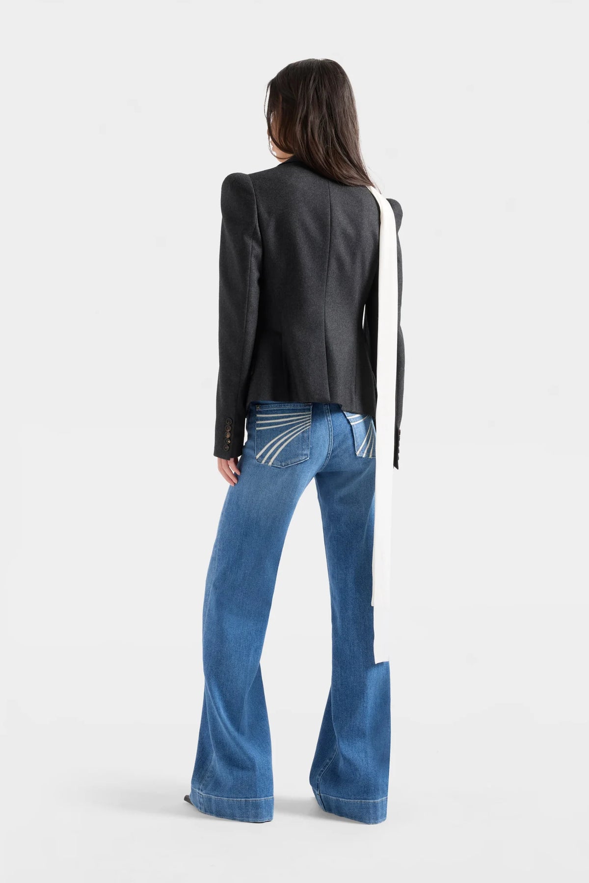 7 For All Mankind Modern Dojo Marine