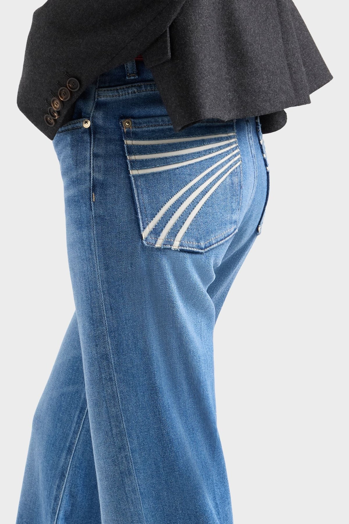 7 For All Mankind Modern Dojo Marine