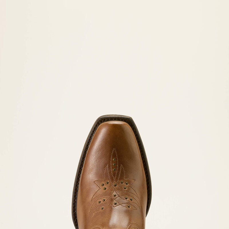 Ariat Women's Madison Square Toe Western Boot - Wheat Brown
