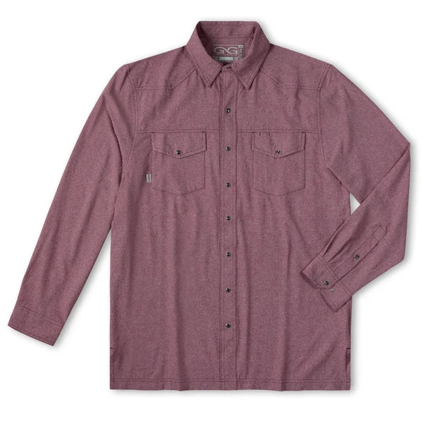 GameGuard Australia Pearl Snap Long Sleeve Shirt