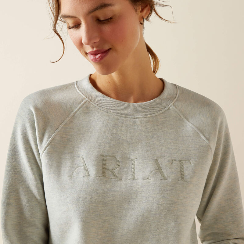Ariat Martine Sweatshirt - Heather Grey