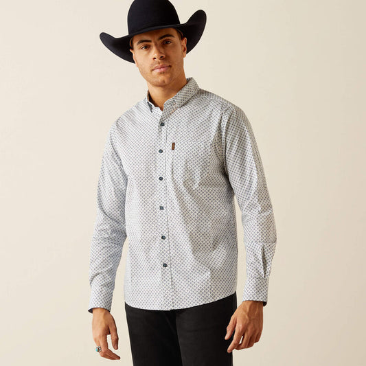 Ariat Men's Maxwell Modern Fit Shirt - Blue