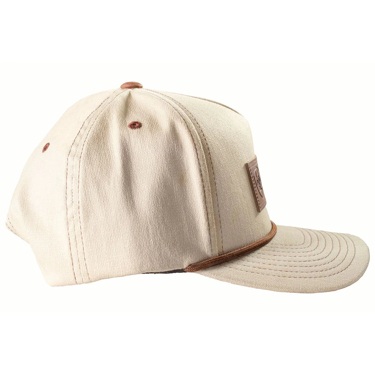 Ariat Men's Snapback Closure Cap with Patch - Khaki