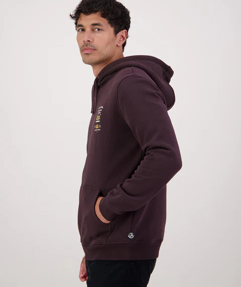 Swanndri Men's 4X4 Association Hoodie - Espresso