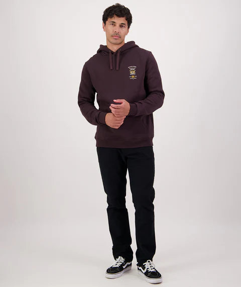 Swanndri Men's 4X4 Association Hoodie - Espresso