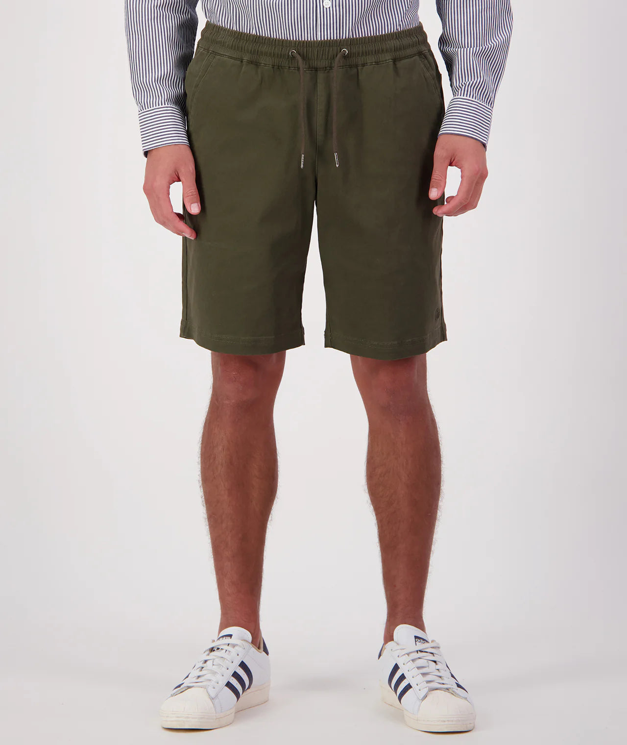 Swanndri Men's Clevedon Stretch Canvas Short - Clover
