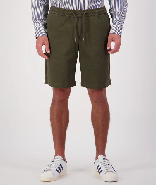 Swanndri Men's Clevedon Stretch Canvas Short - Clover