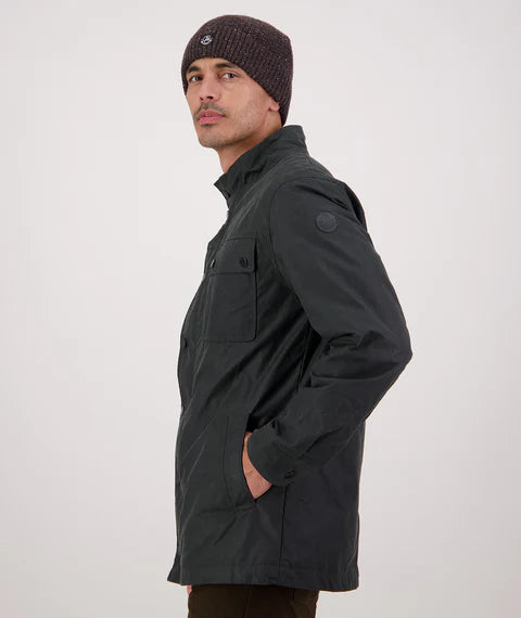 Swanndri Men's Commuter Oilskin Jacket - Forest
