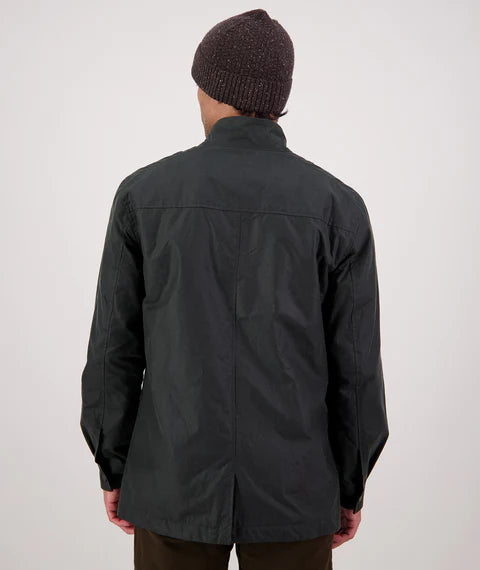 Swanndri Men's Commuter Oilskin Jacket - Forest