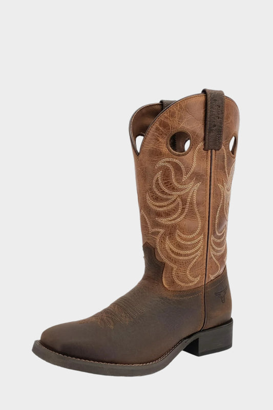 Pure Western Men’s Denton Boot - BROWN/TAN