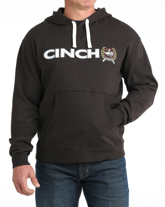 Cinch Men's Logo Hoodie - Brown