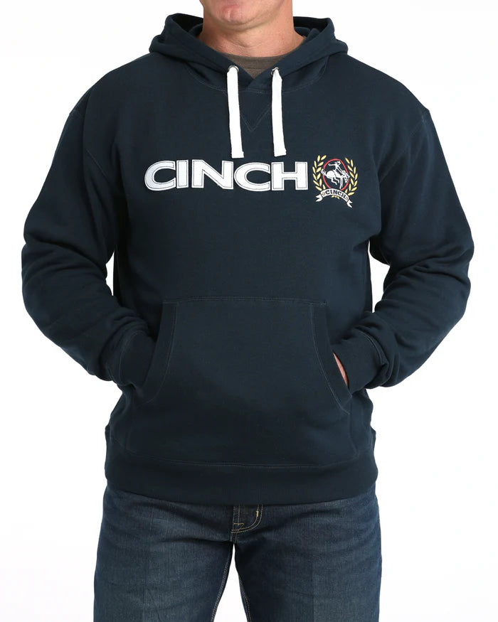 Cinch Men's Logo Hoodie - Navy