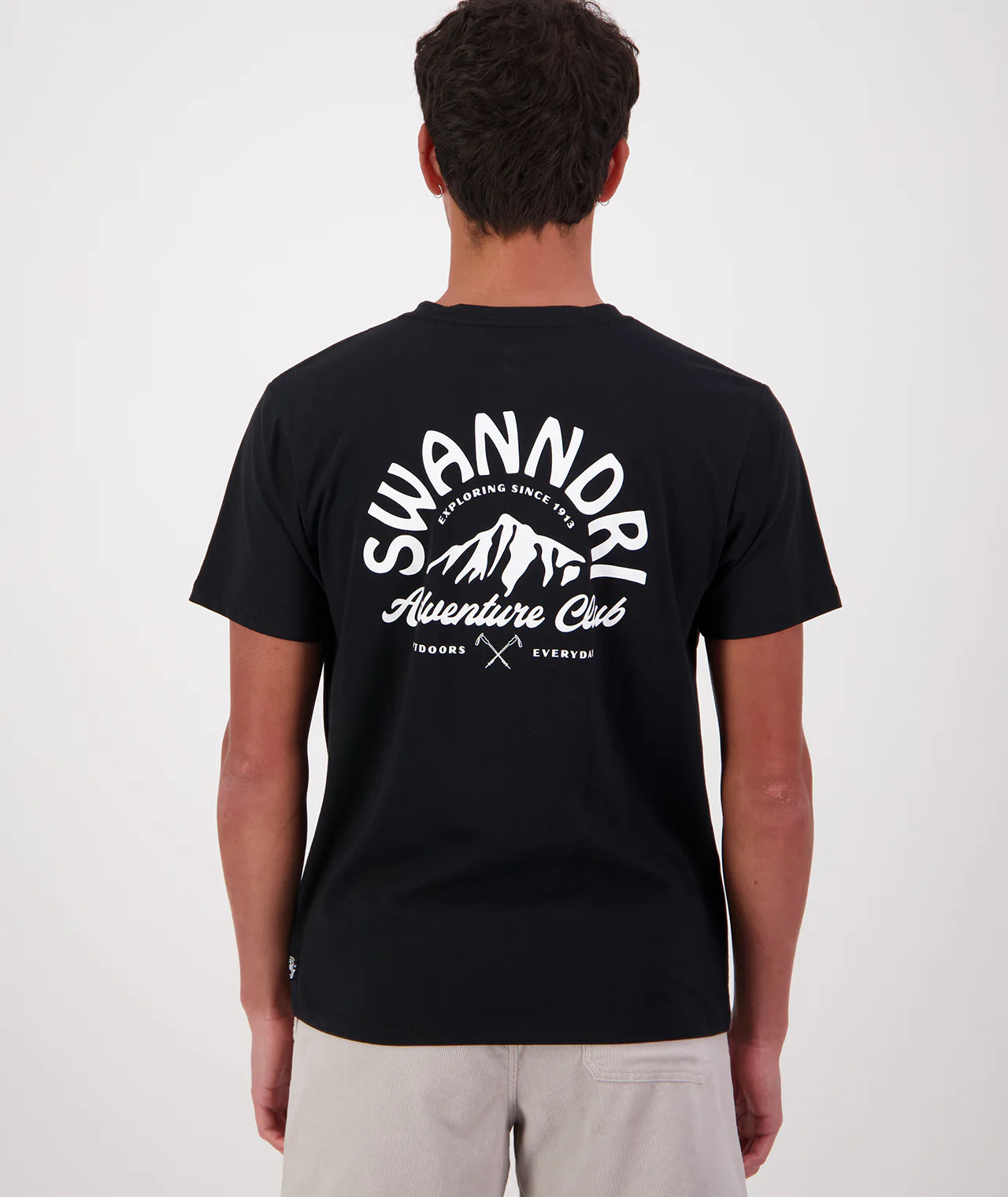 Swanndri Men's Mountain Top T-Shirt - Black