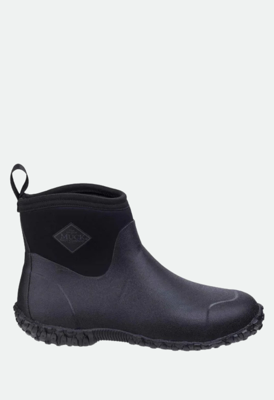 Muck Men's Muckster ll Ankle Black Waterproof Boots - Black