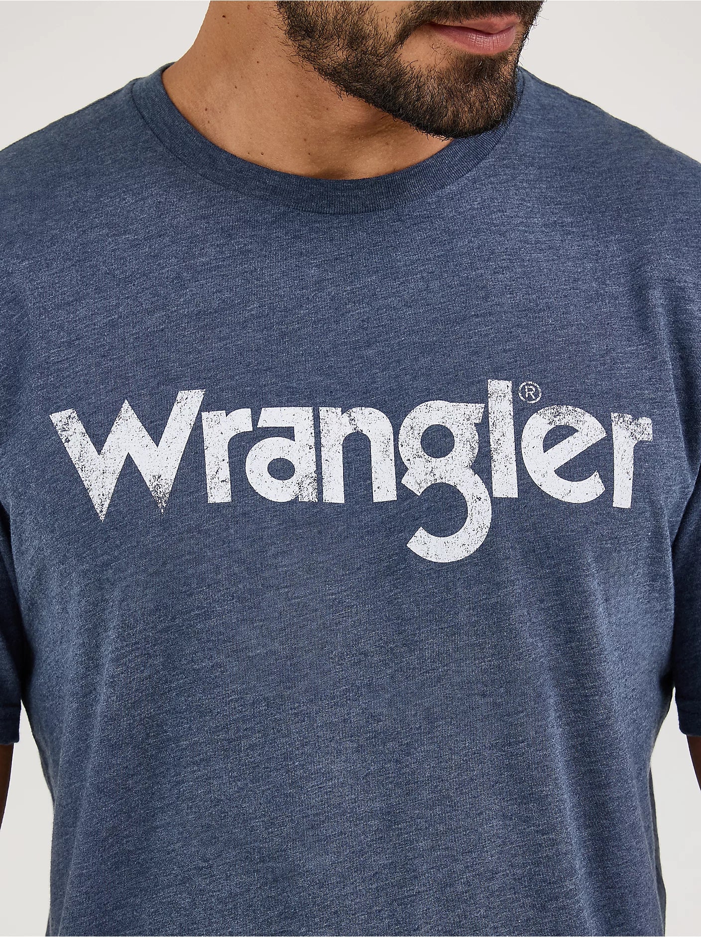Wrangler Men's Kabel Logo T-Shirt - Navy