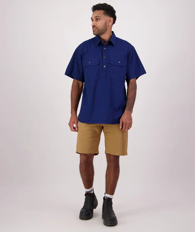 Swanndri Men's Bendigo Short Sleeve Work Shirt