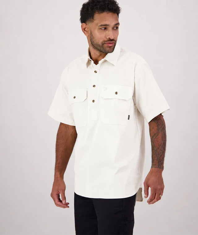 Swanndri Men's Bendigo Short Sleeve Work Shirt