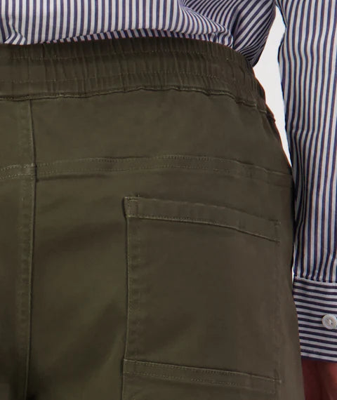 Swanndri Men's Clevedon Stretch Canvas Short - Clover