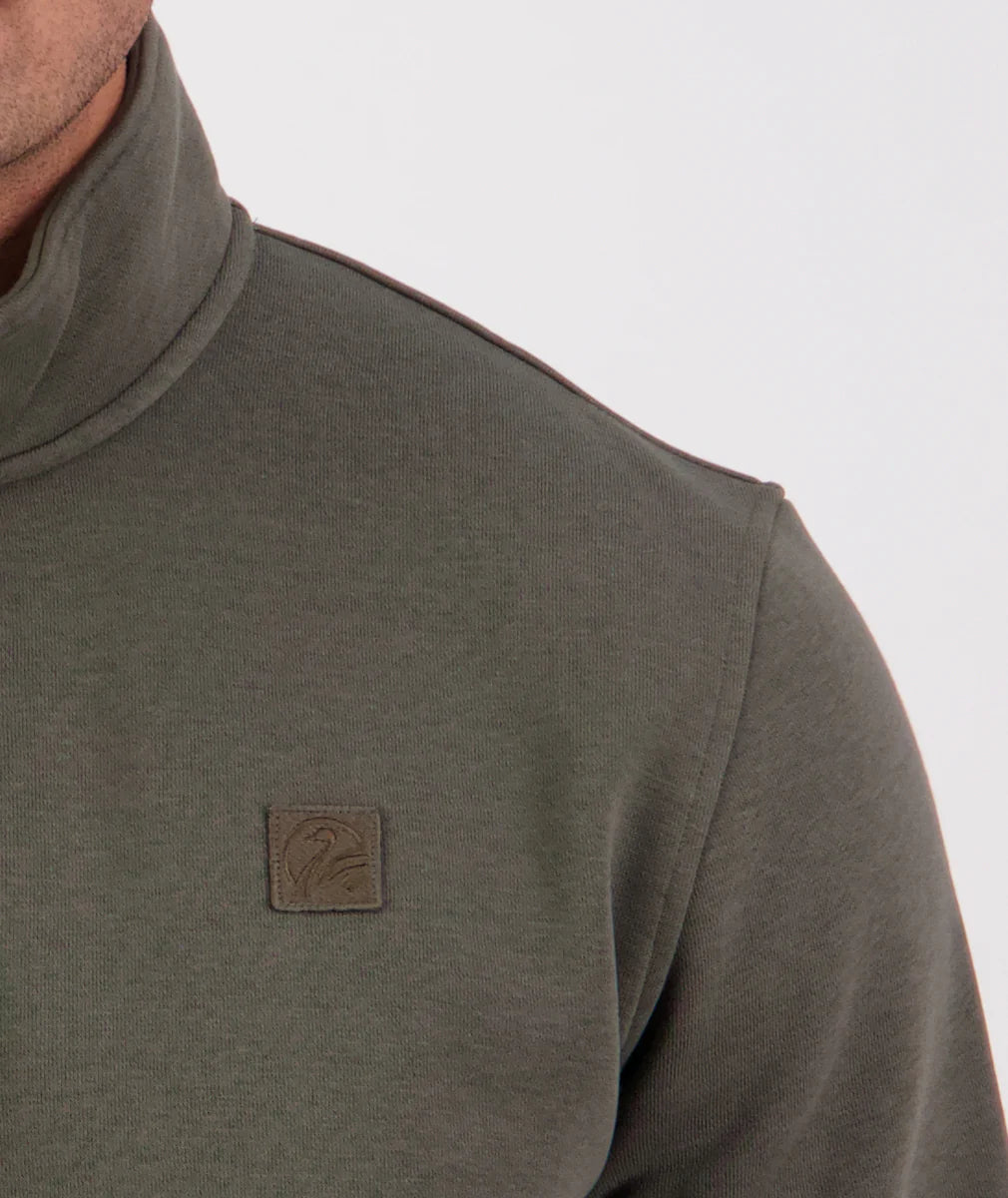 Swanndri Men's Fundamentals Quarter Zip Sweatshirt