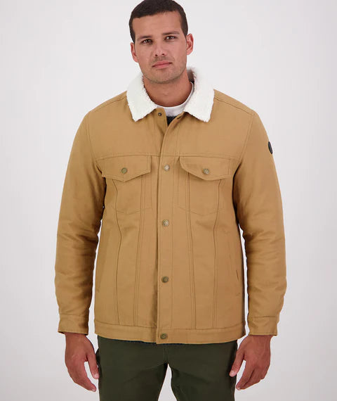 Swanndri Men's Kaituna Canvas Jacket - Cashew