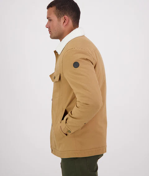 Swanndri Men's Kaituna Canvas Jacket - Cashew