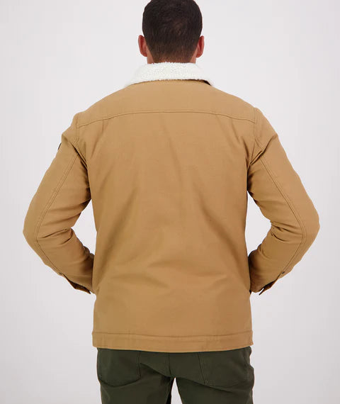 Swanndri Men's Kaituna Canvas Jacket - Cashew