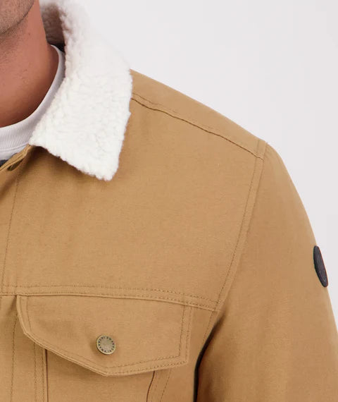 Swanndri Men's Kaituna Canvas Jacket - Cashew